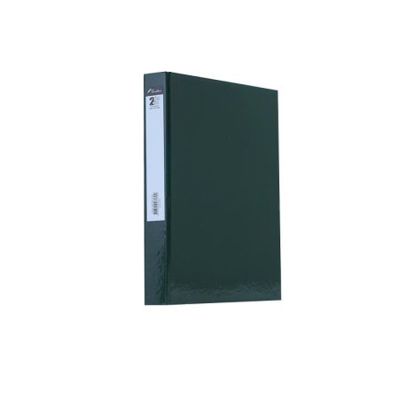 2Ring File L-Dark Green front