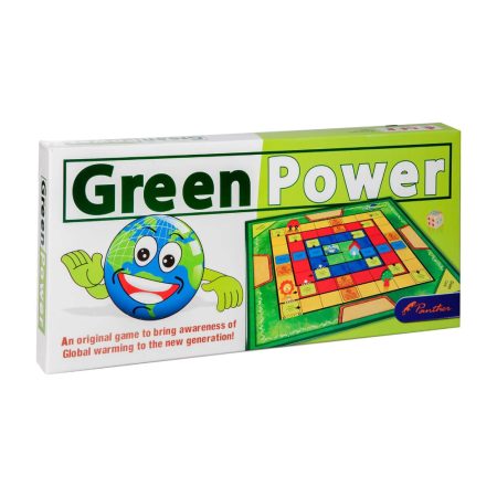 Green Power 2 to 4 player game front