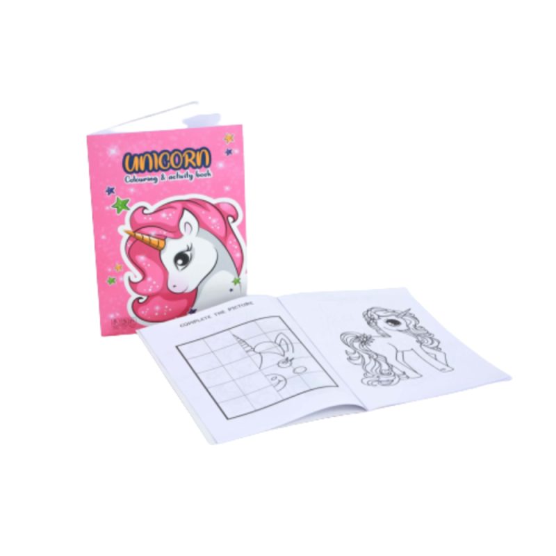 Unicorn Coloring Book 20p