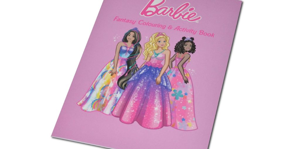 Barbie Fantasy Coloring and Activity Book