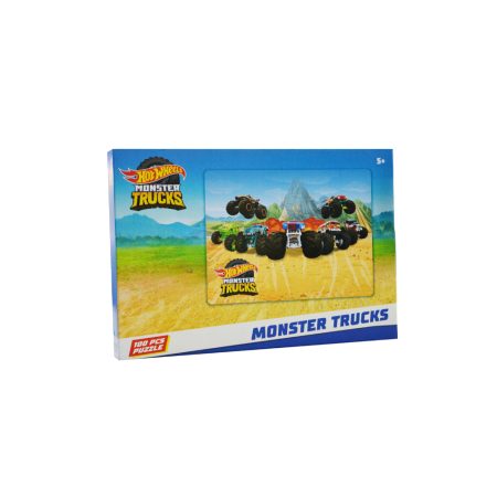 Hotwheels Monster Truck Puzzle 100Pcs