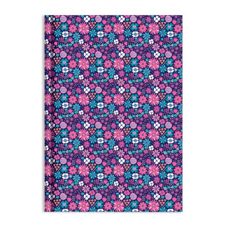 Flower Garden A4 Hard Cover Notebook 200P