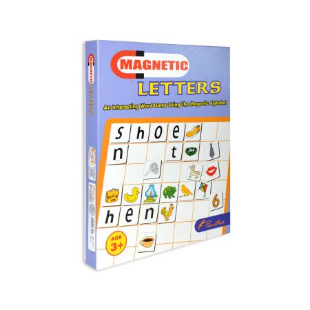 Magnetic Letters English 56 tiles front