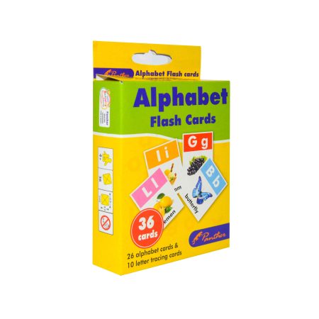 Alphabet Flash cards English front