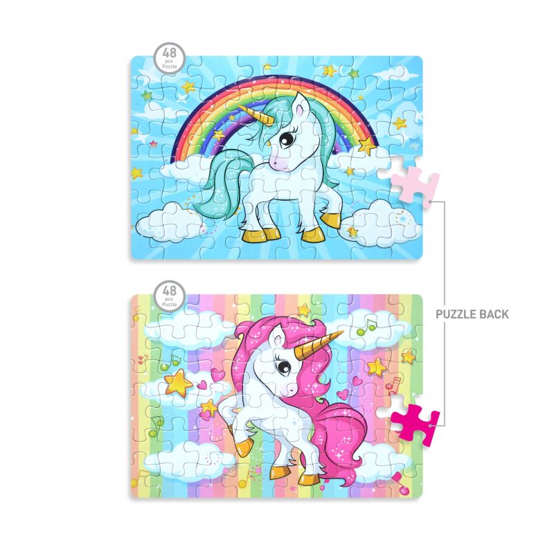 I Love Unicorn Puzzle 48pcs inner puzzle 2 images