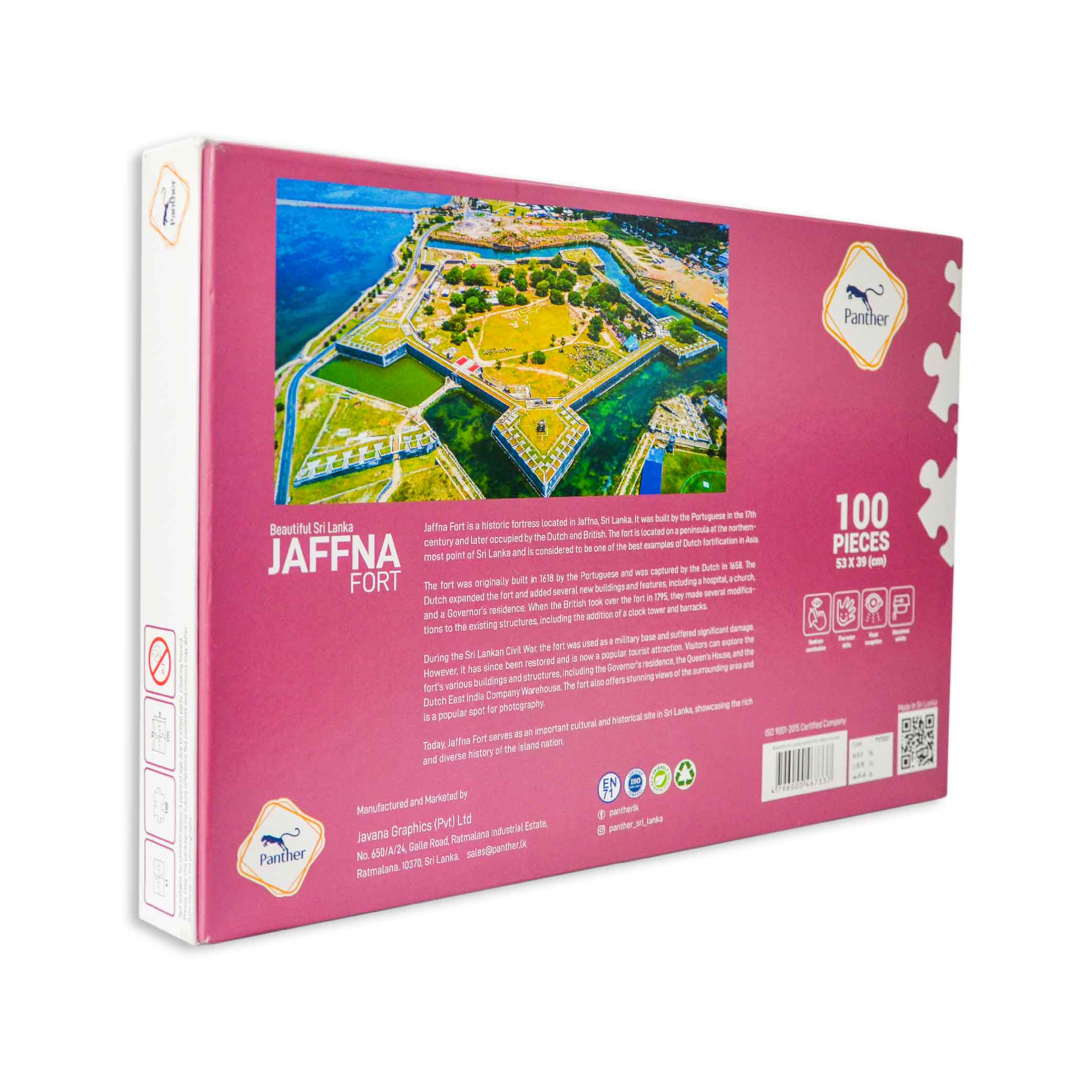 TY7337 Beautiful Sri Lanka Jaffna Puzzle 100pcs 03