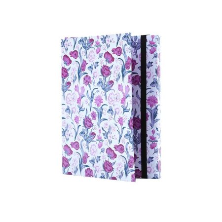 Document Holder Design - Pink and Purple A4