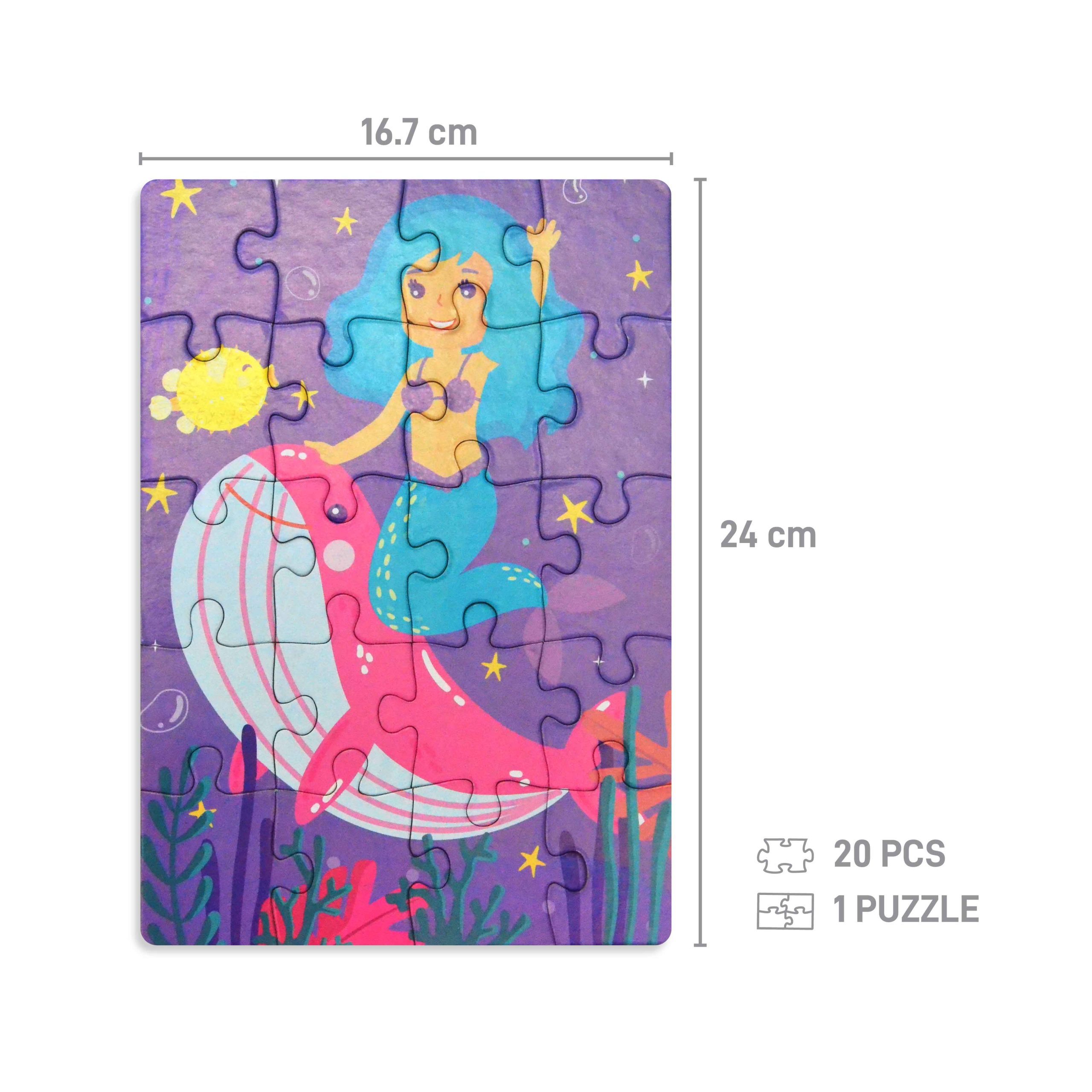 TY7511 Mermaid Friends 20 pcs puzzle 02 scaled