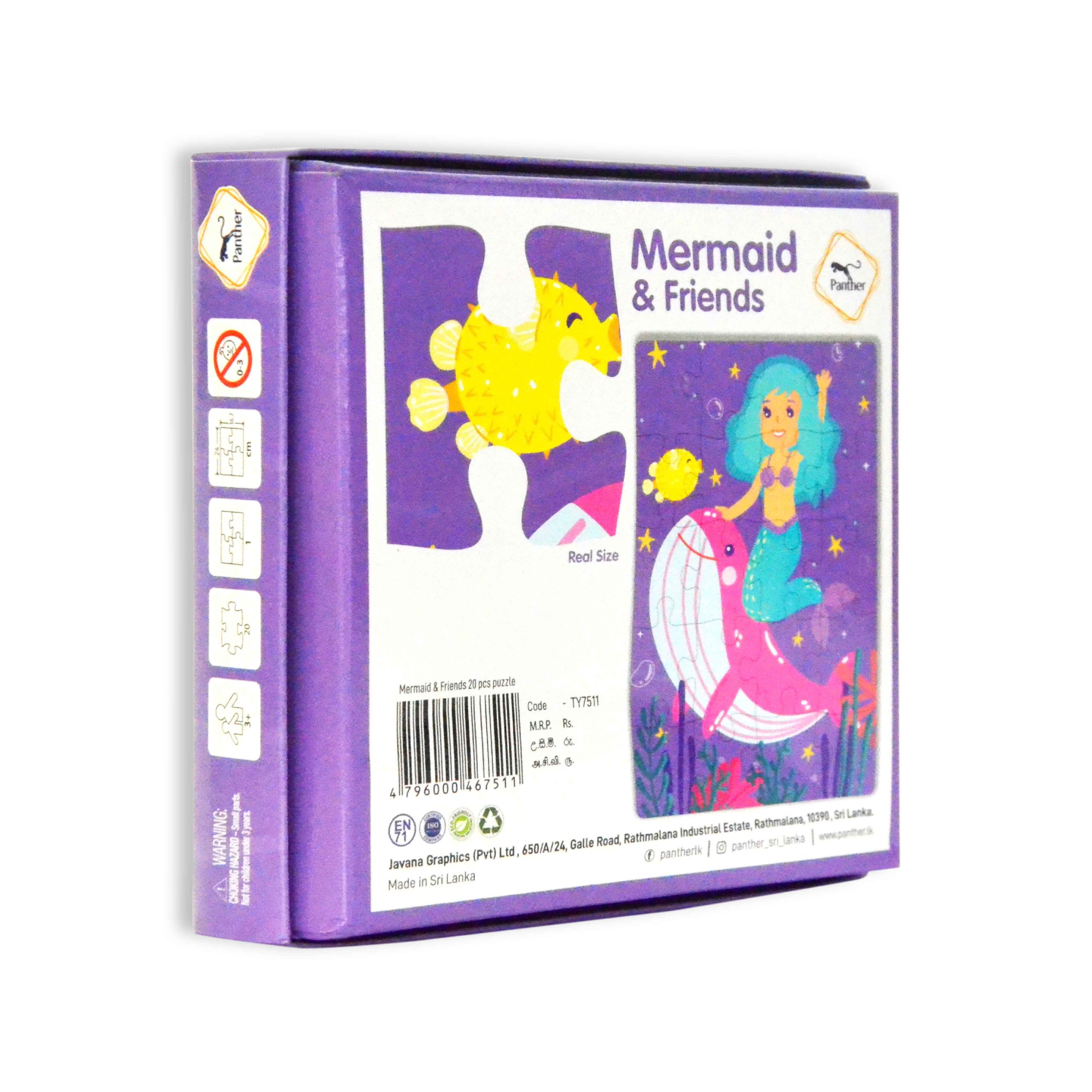 TY7511 Mermaid Friends 20 pcs puzzle 03 scaled
