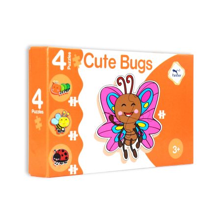 Cute Bugs Shaped 4 jigsaw Puzzle