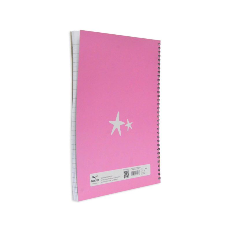 Mermaid A4 Spiral Note Book - 100p - back