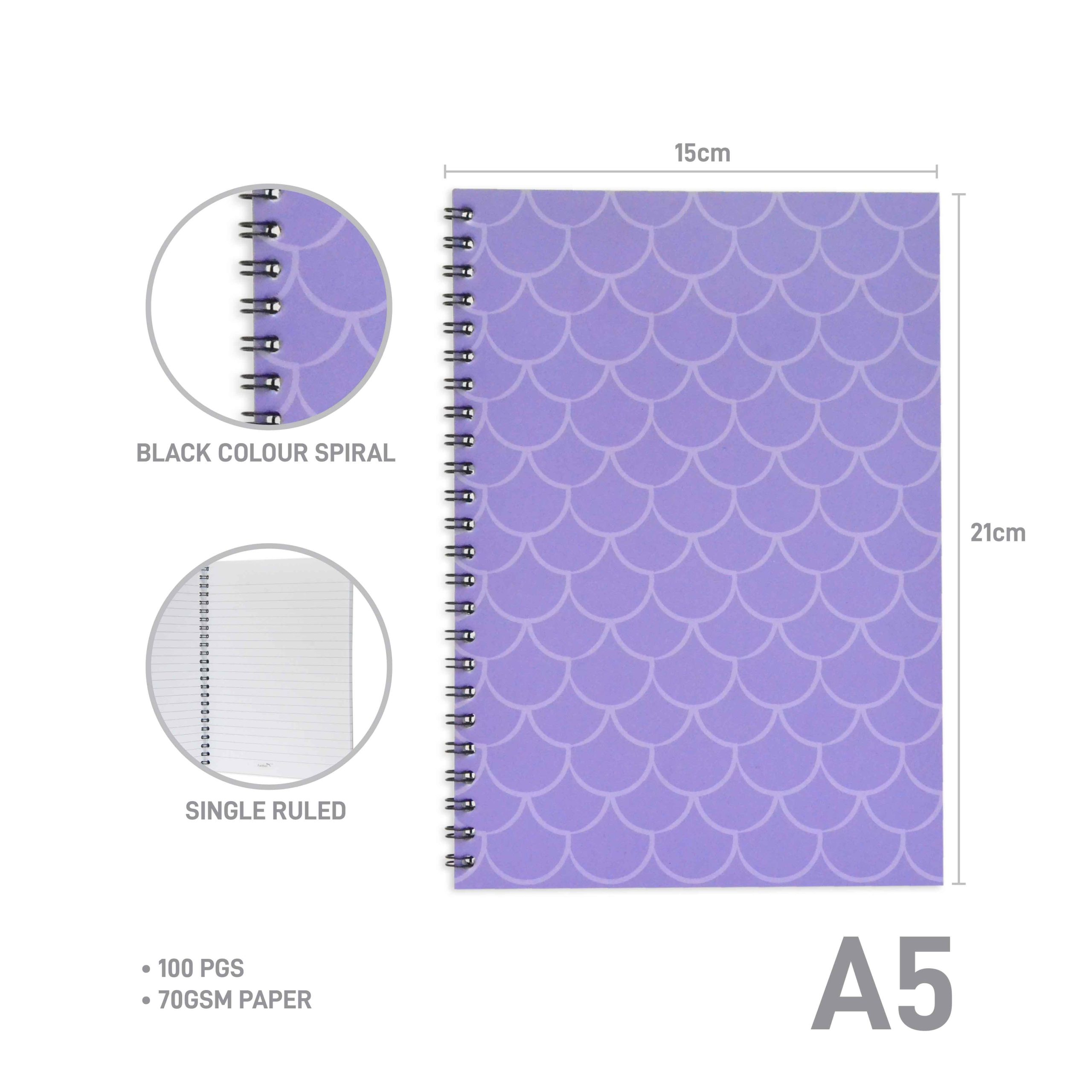 ST2745 A5 spiral note book 02 scaled