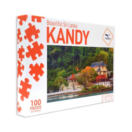 Beautiful Sri Lanka - Kandy Puzzle 100pcs - front cover