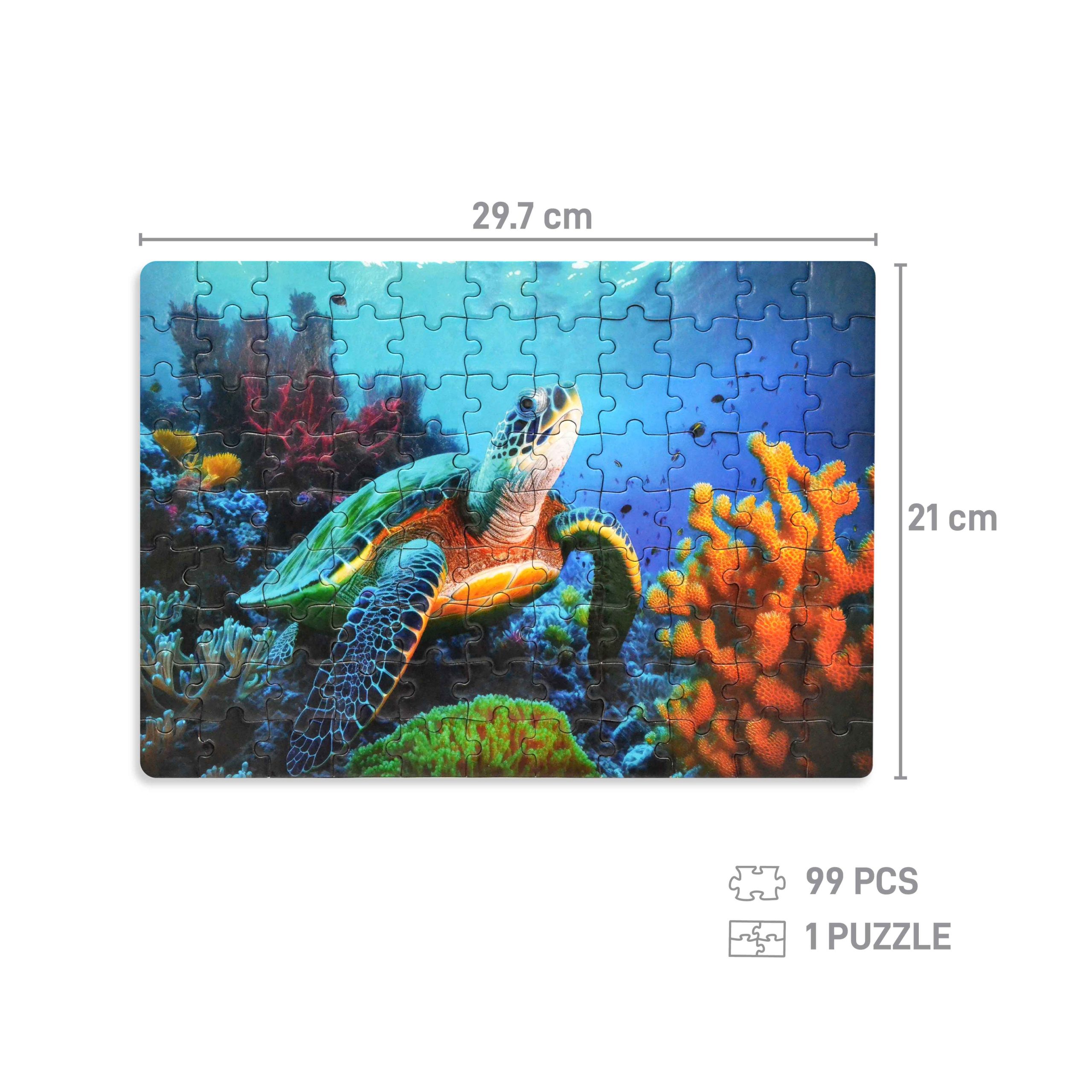 Travel Pack - Maldives -Sea Turtles - inner with sizes