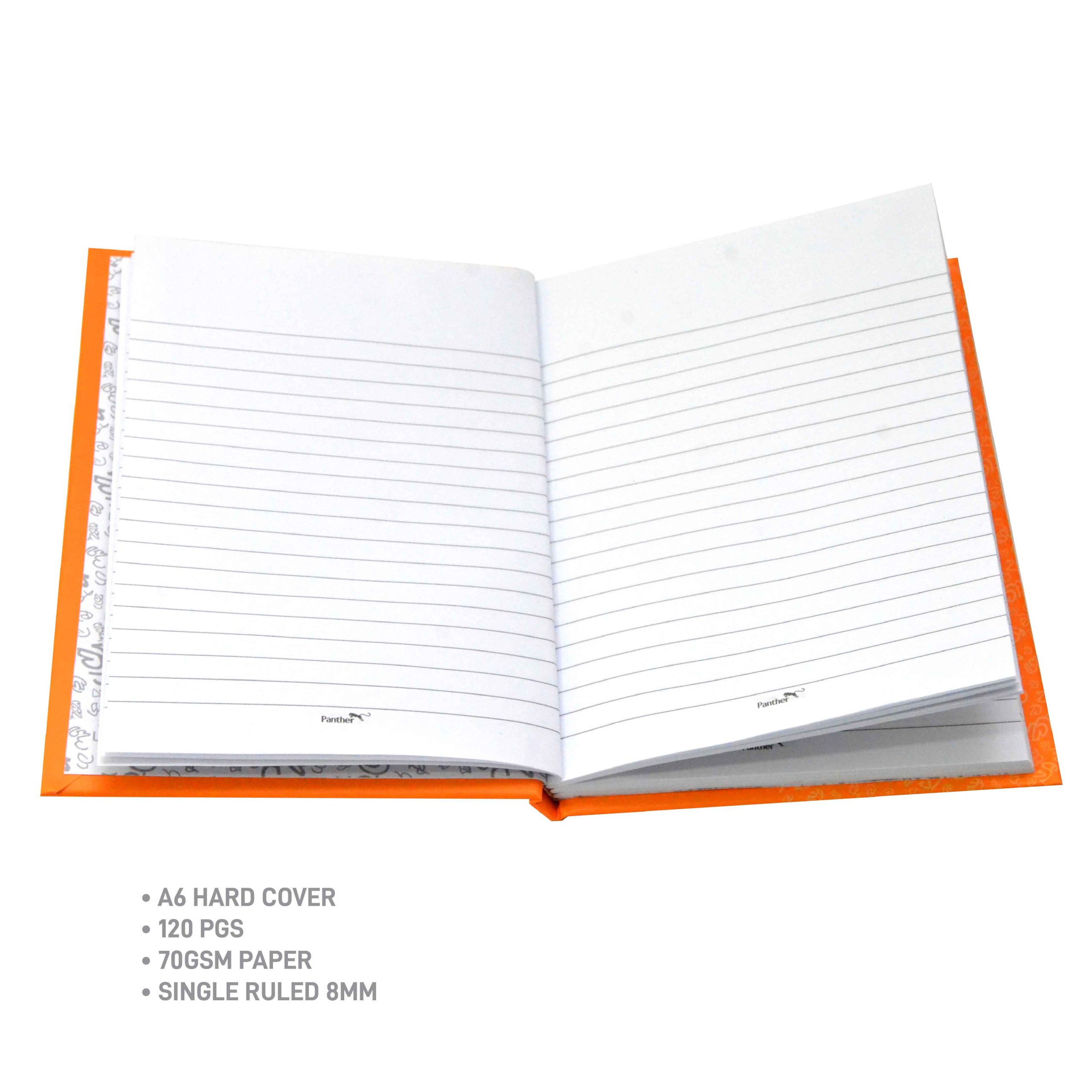 ST2769 BSL Sri Orange A6 Note Book 120 pgs 03 scaled