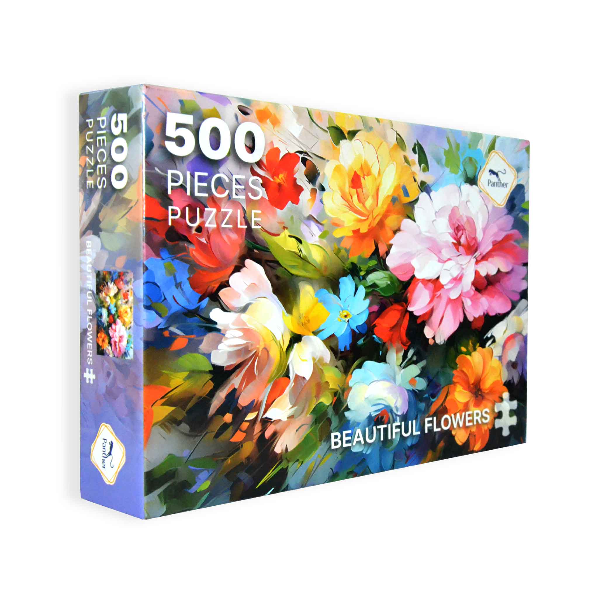 TY7634 Beautiful Flowers 500pcs Puzzle 01