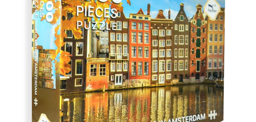 Building In Amsterdam-1000pcs Puzzle