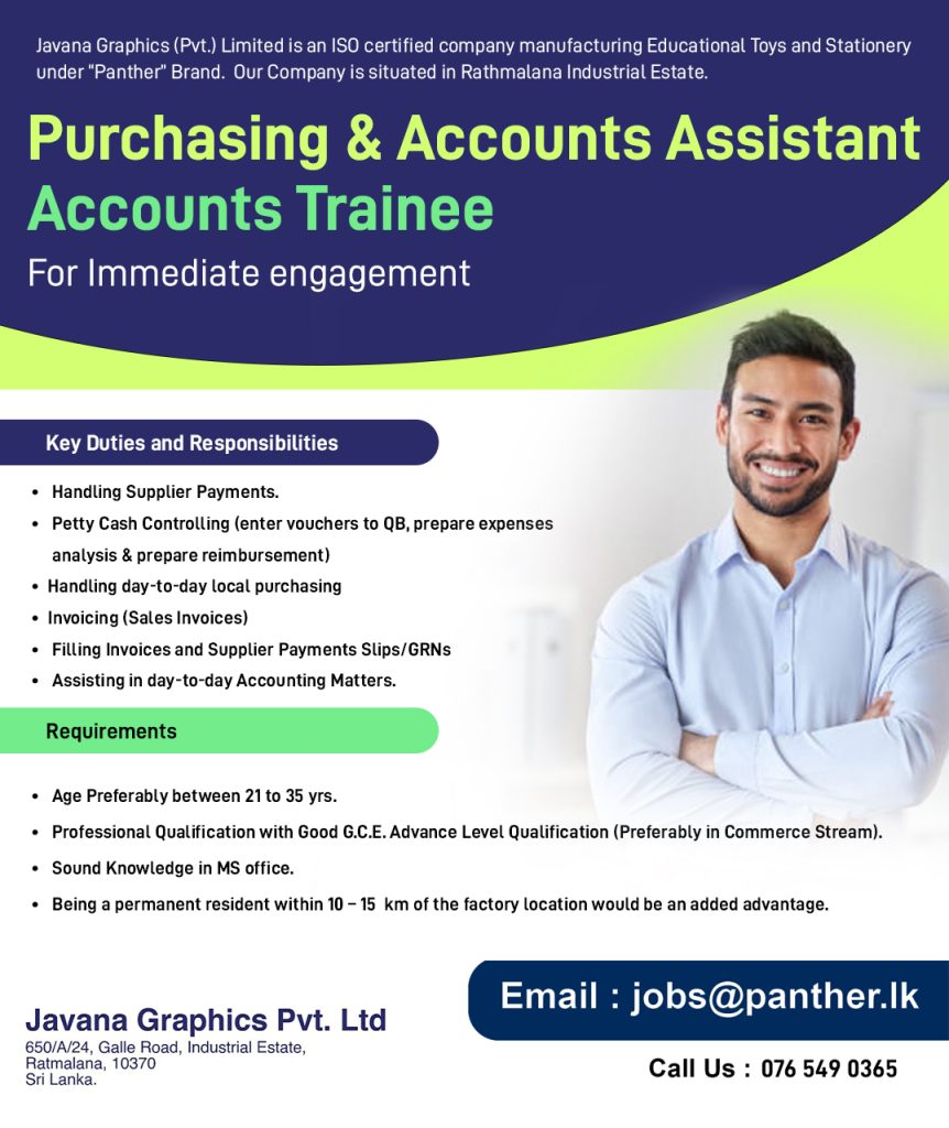 Purchasing & Accounts Assistant