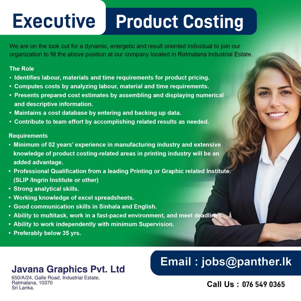 Executive Product Costing