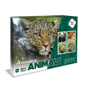 Amazing Animals 20 Pcs Puzzles