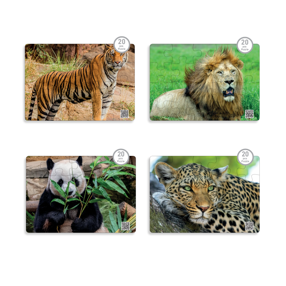 Amazing Animals 20 Pcs Puzzles - Image 3