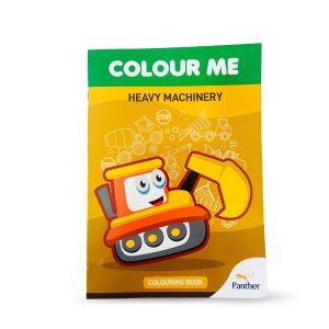 Color Me Book - Heavy Machines