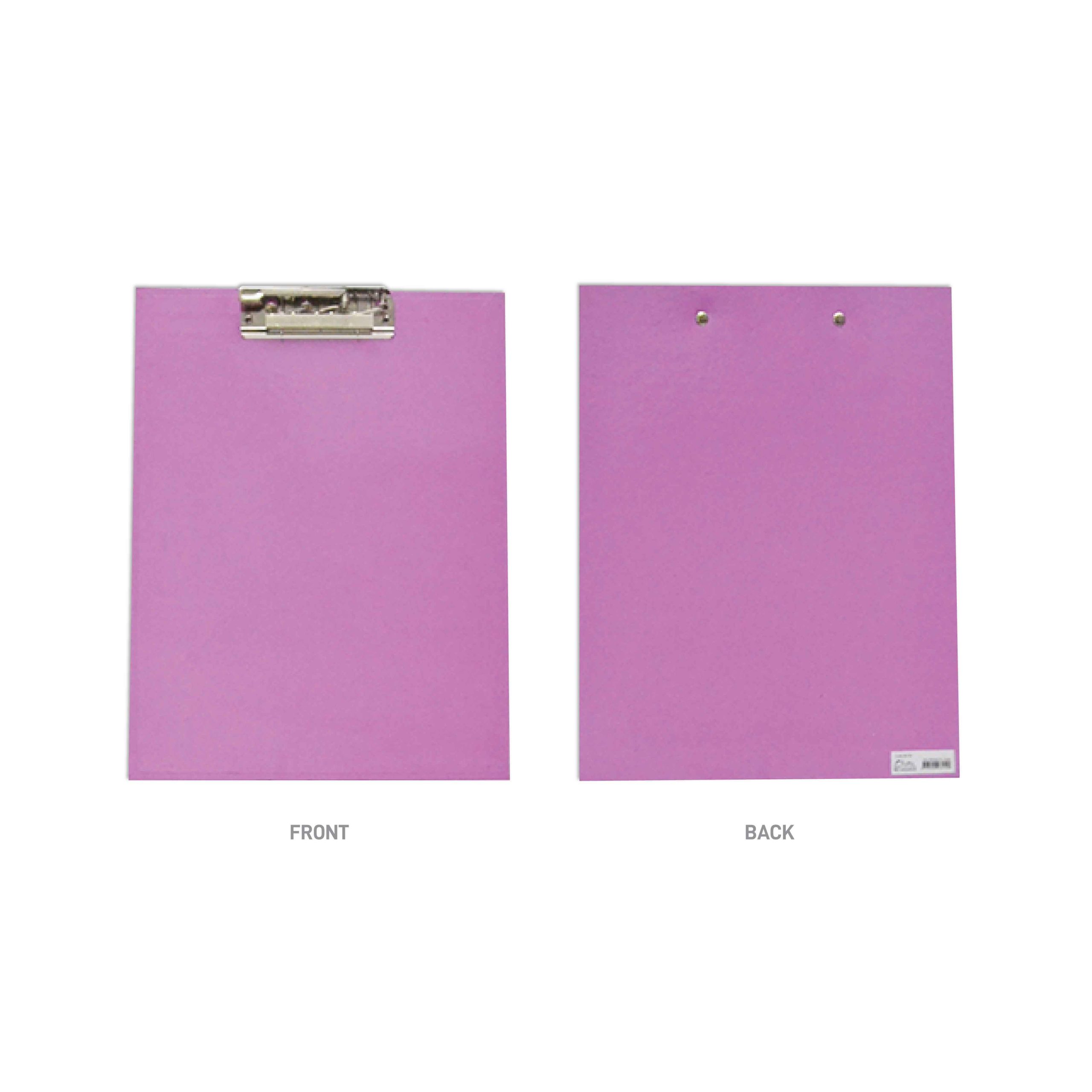 clip board lami a4 purple
