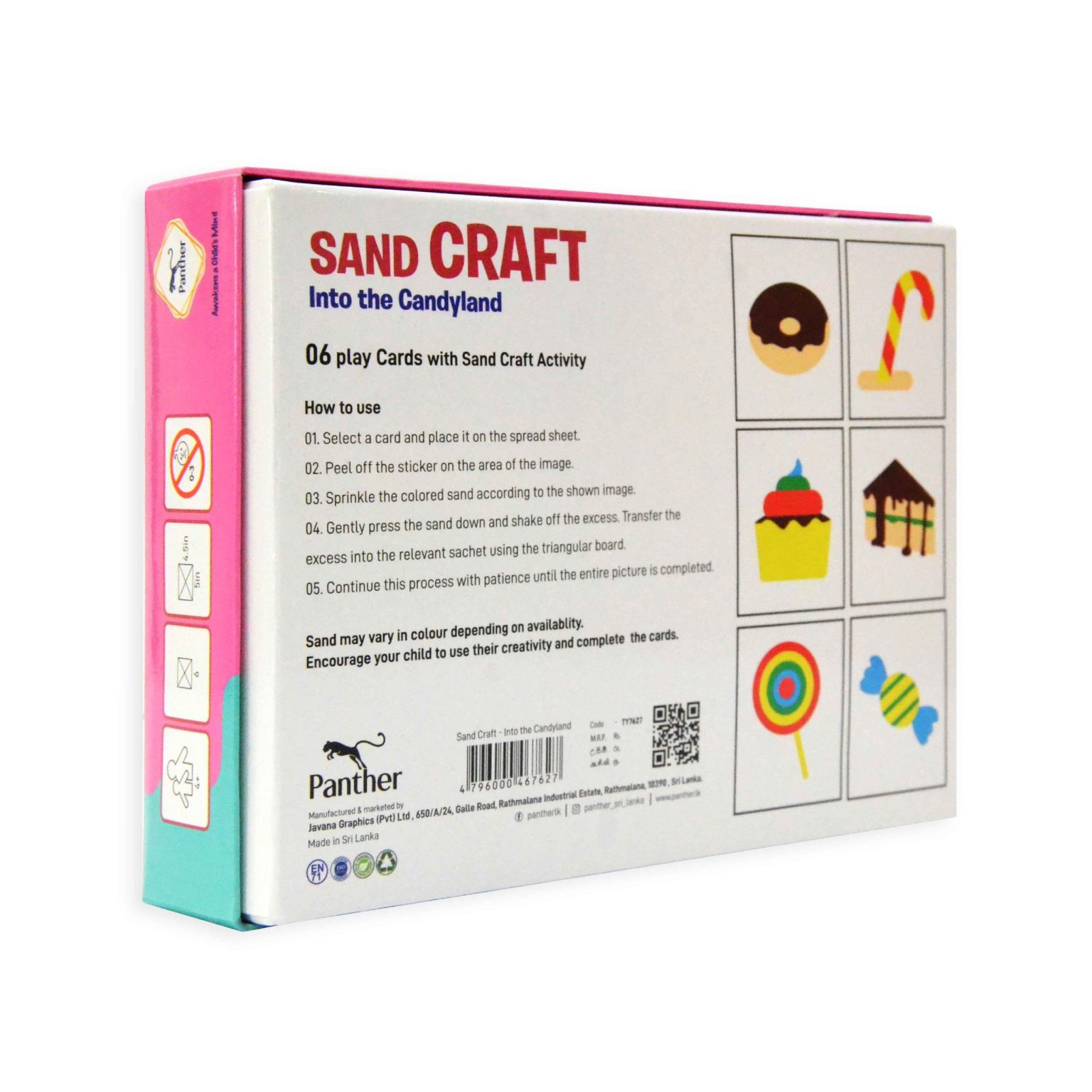 Sand craft - Into the Candyland - Panther