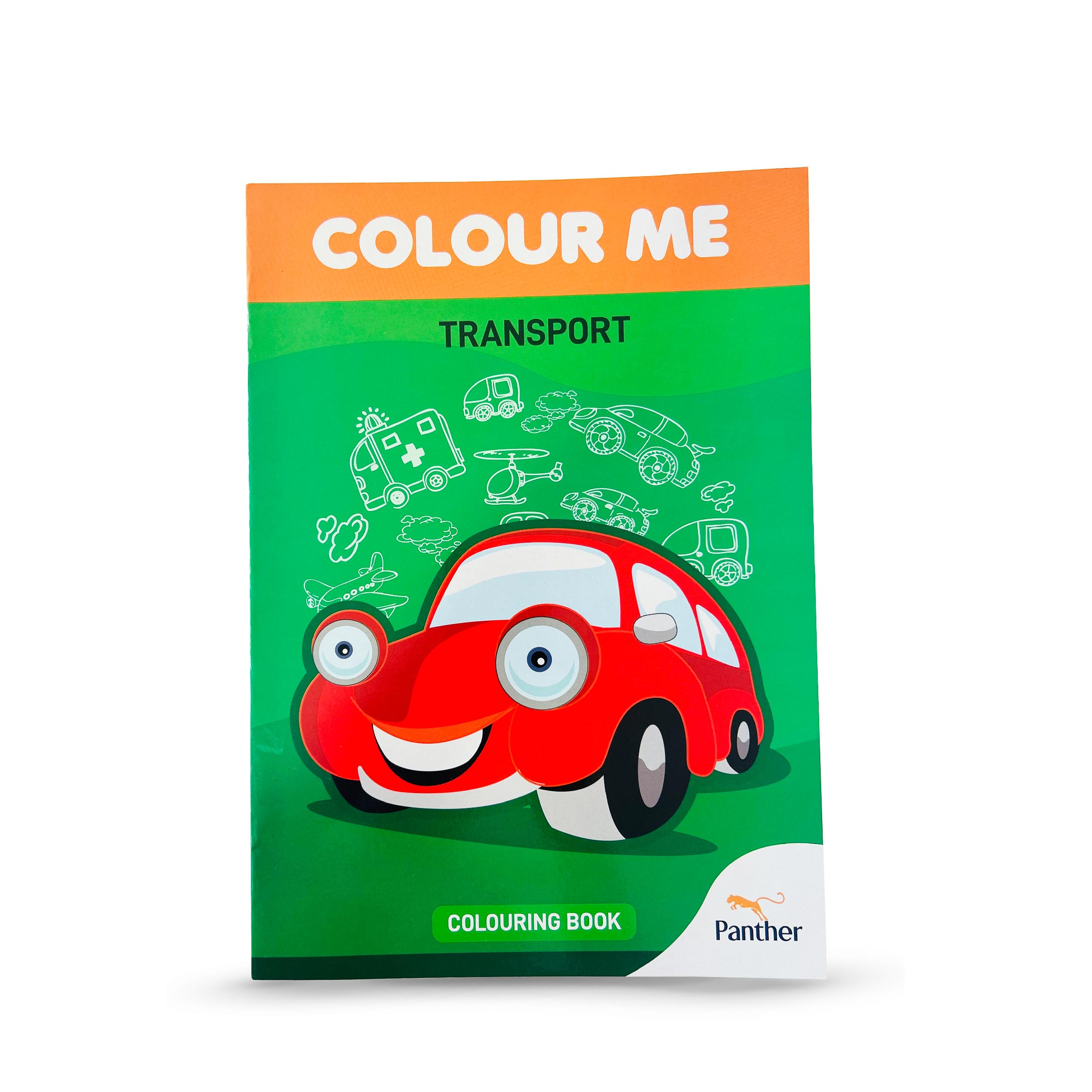 Color Me Book - Transport 20p