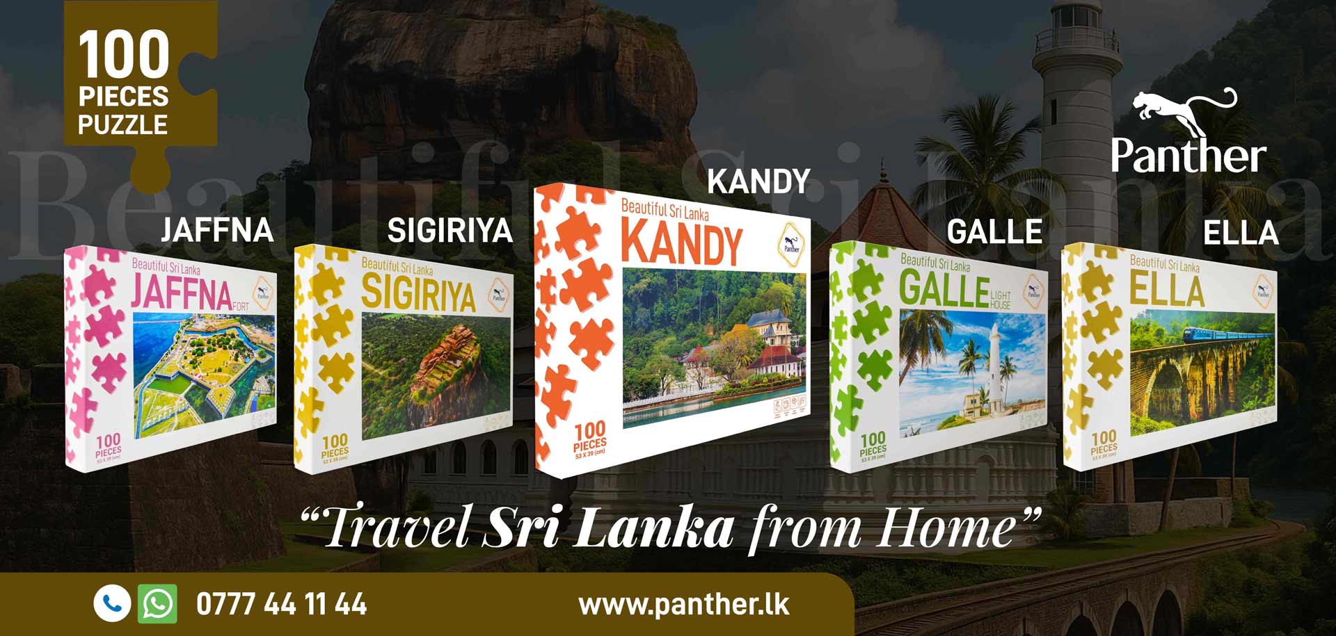 Panther Web banner beautiful Sri lanka