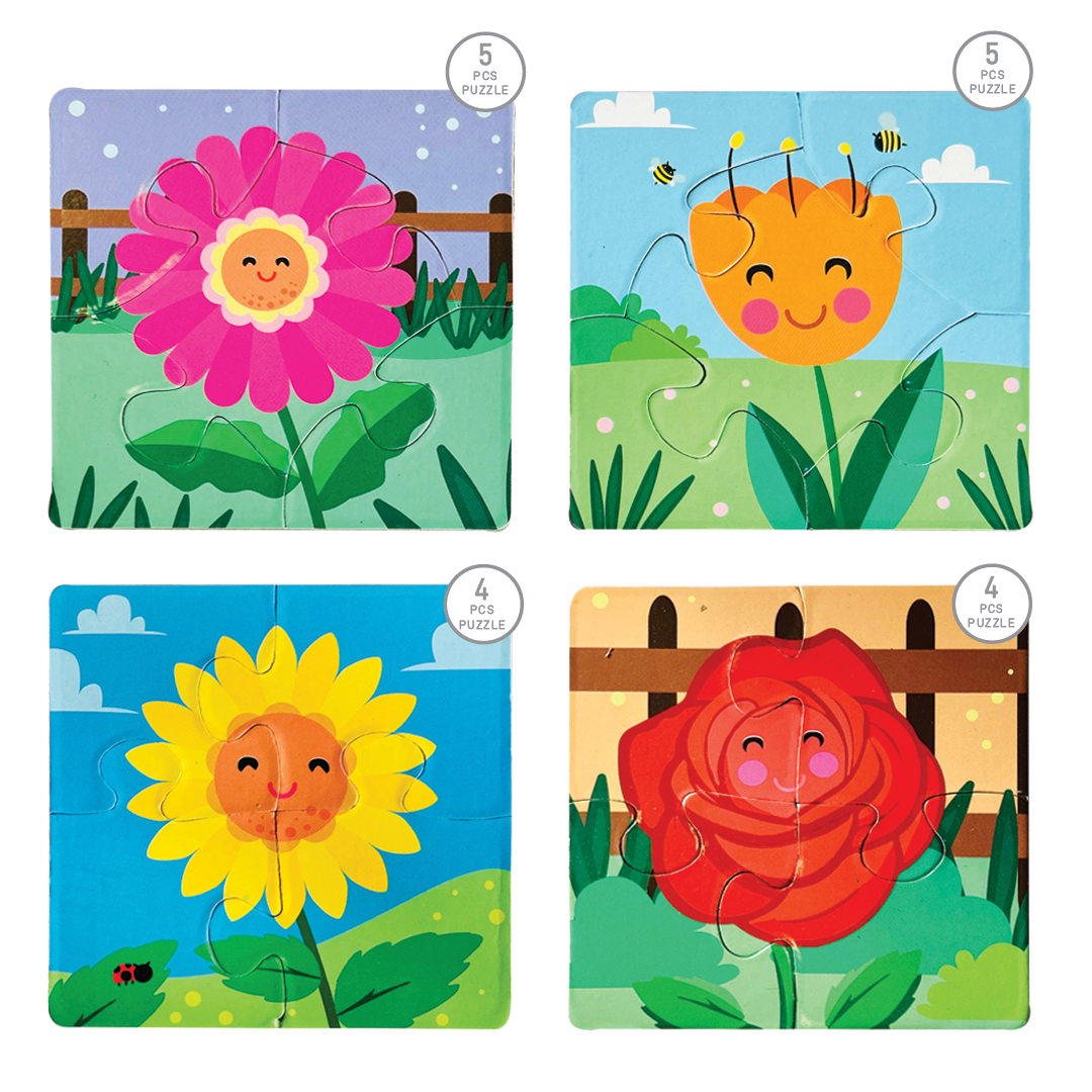 Baby Puzzles Flowers 03