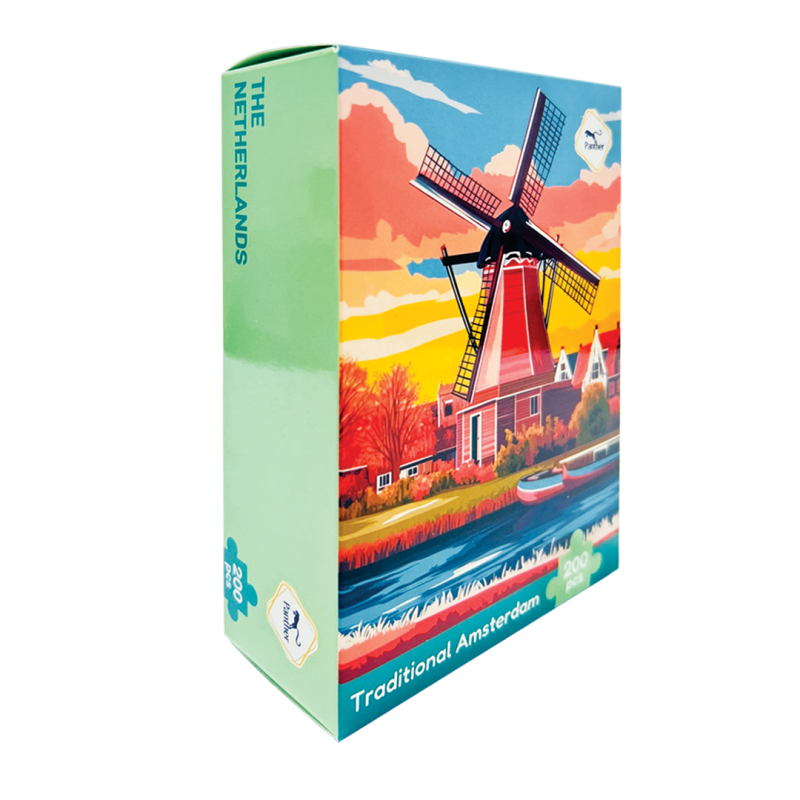 Passport puzzle Netherland 01