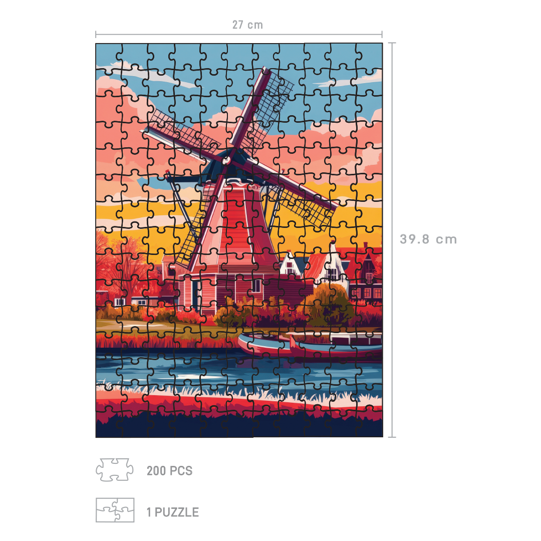 Passport puzzles Netherland 03
