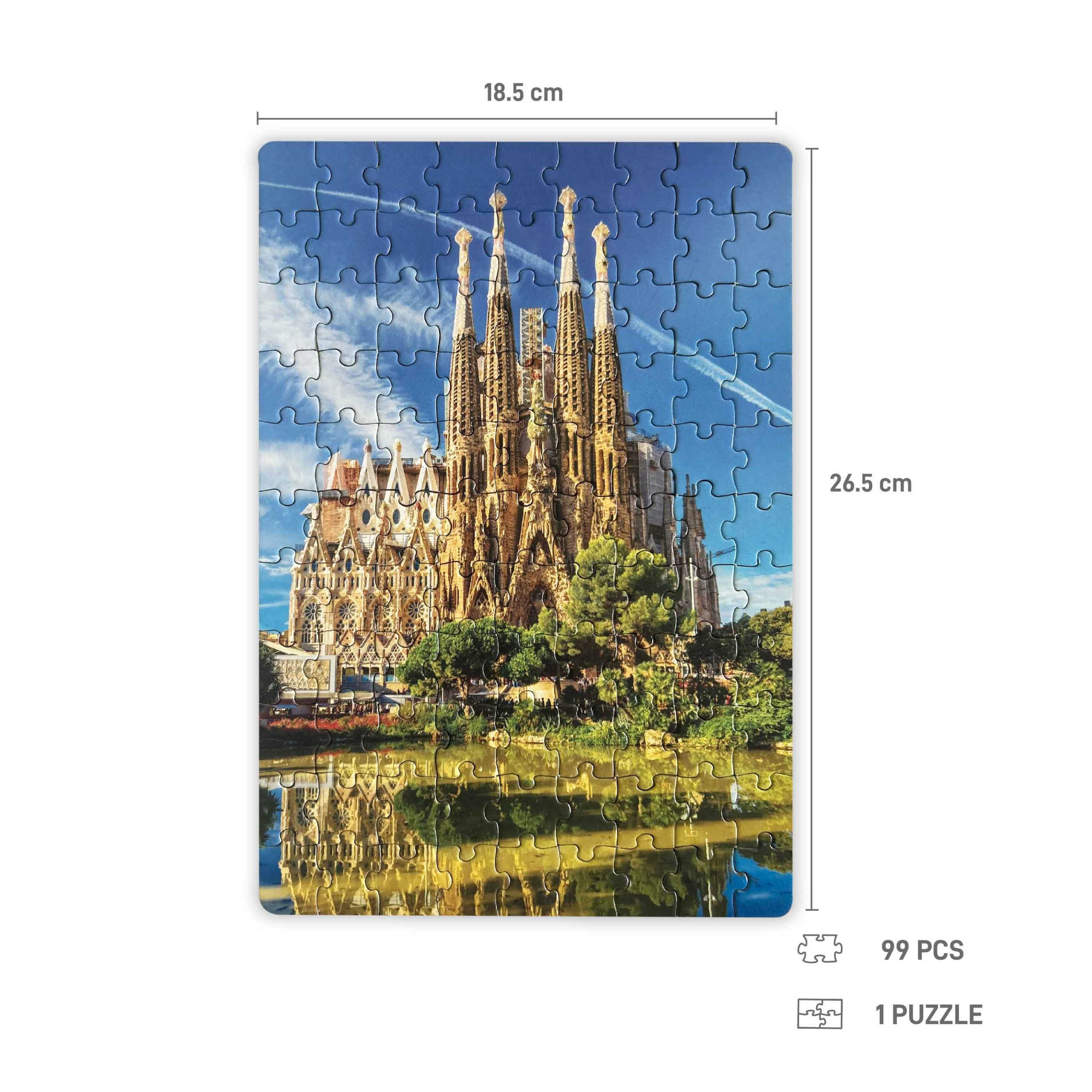 Eco Travel Pack Spain 99 Pcs Puzzle - Image 3