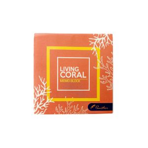Living Coral Memo Block
