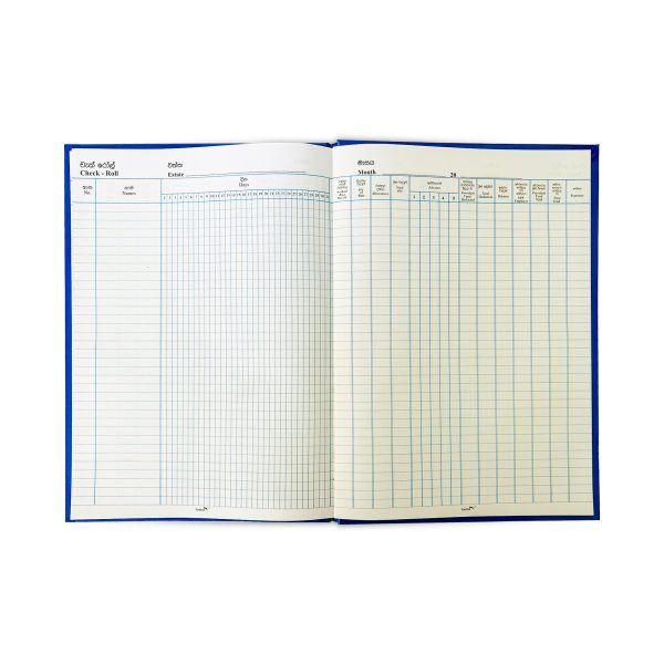 Check Roll Book 120 Pgs - Panther