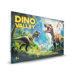DINO VALLEY 100 PCS PUZZLE