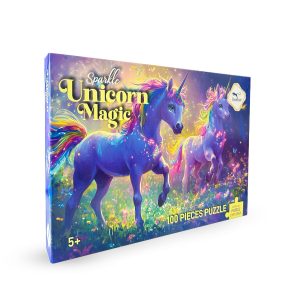 Sparkle Unicorn Magic 100pcs Puzzle