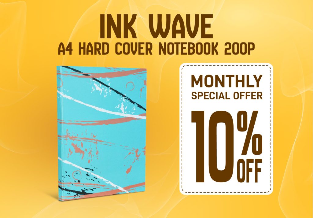 PROMO-BAnner-Ink-Wave-A4-Hard-Cover-Notebook-200p